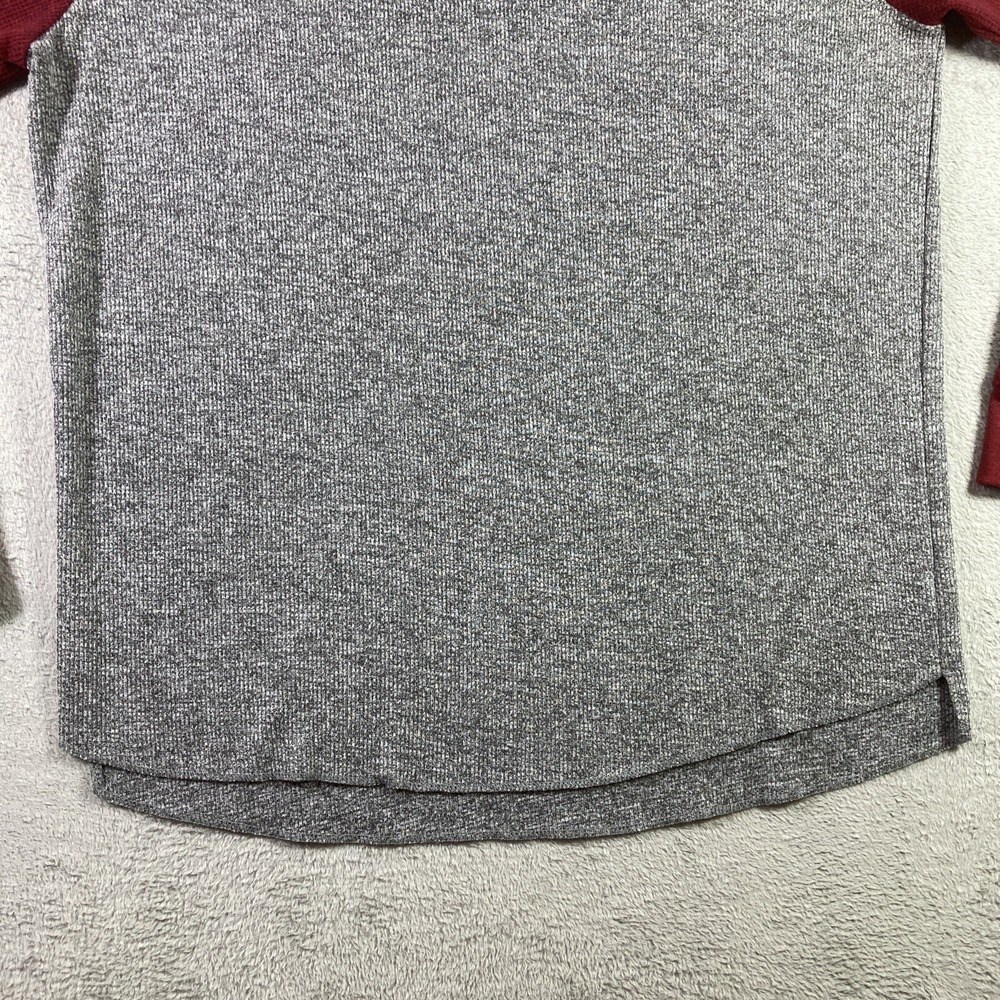 Ecko Unltd. Shirt Adult Large Gray Red Rhino Logo Long Sleeve Comfort Preppy - Picture 4 of 14